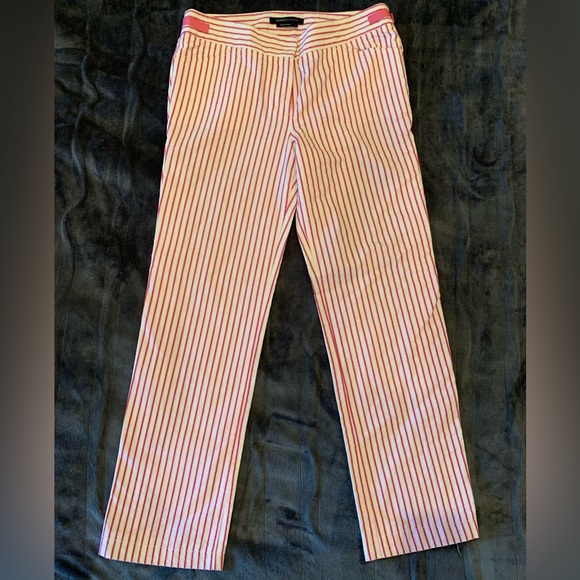 BCBGMaxAzria Pants - BCBGMaxazria Pink and Ivory
Seersucker Pants